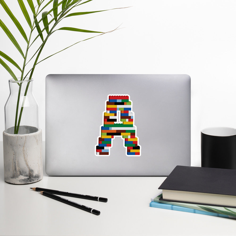 Stickers | Toy Brick Letters